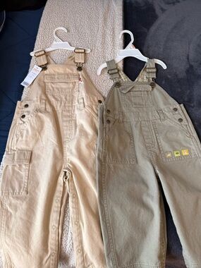 NWT Vintage Gymboree Boys Overalls 2 pc 12-18 and 18-24 months